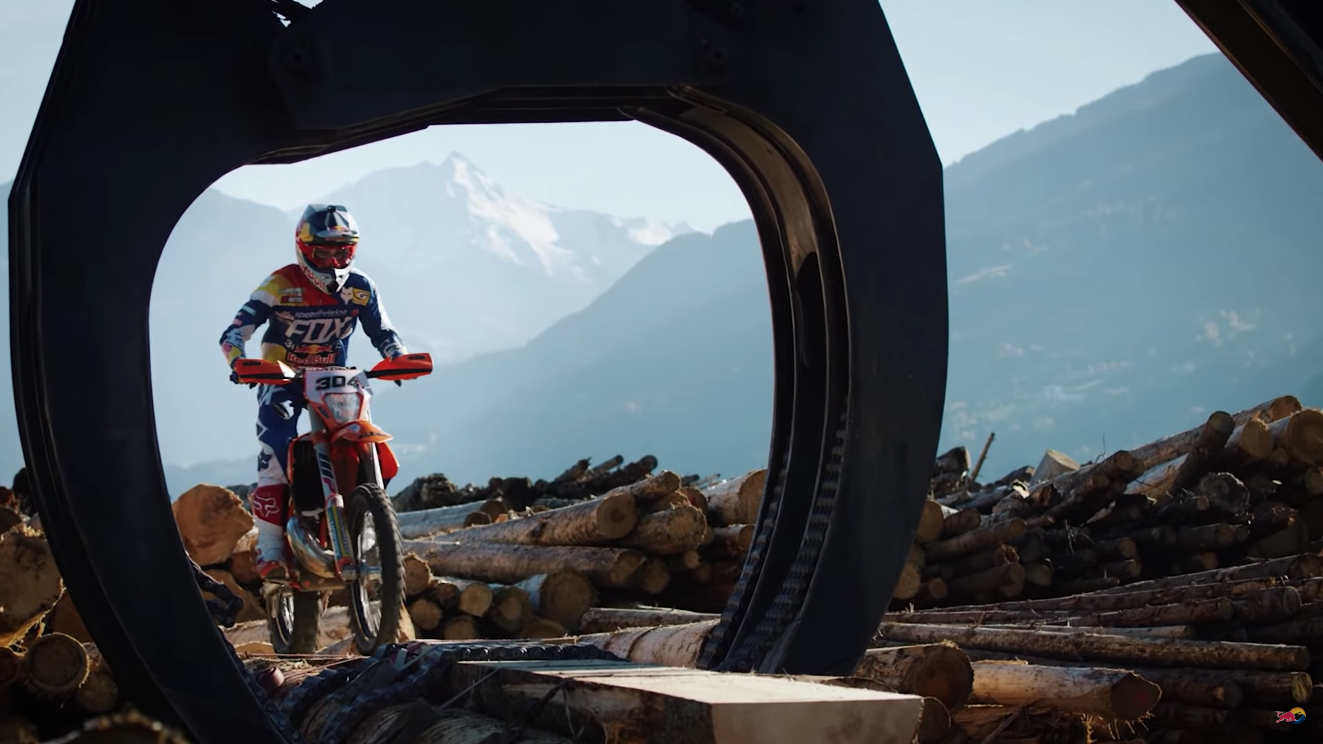 Manuel Lettenbichler  – Going hard enduro in one of Europe’s largest sawmills