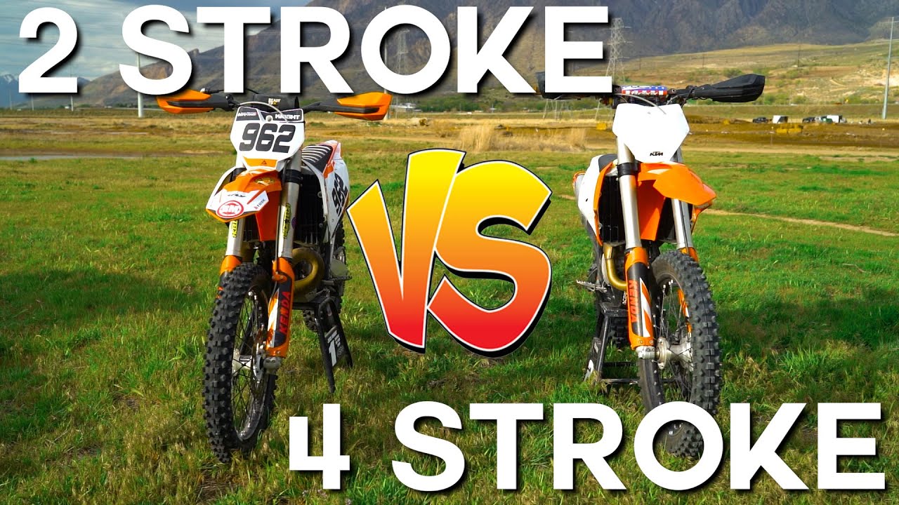 compare 2 stroke and 4 stroke engines