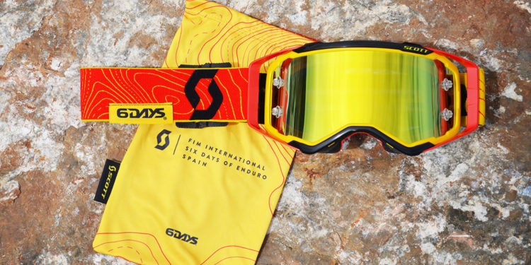 SCOTT 6Days Spain Prospect Goggle: The Official Goggle of the 2024 FIM ISDE