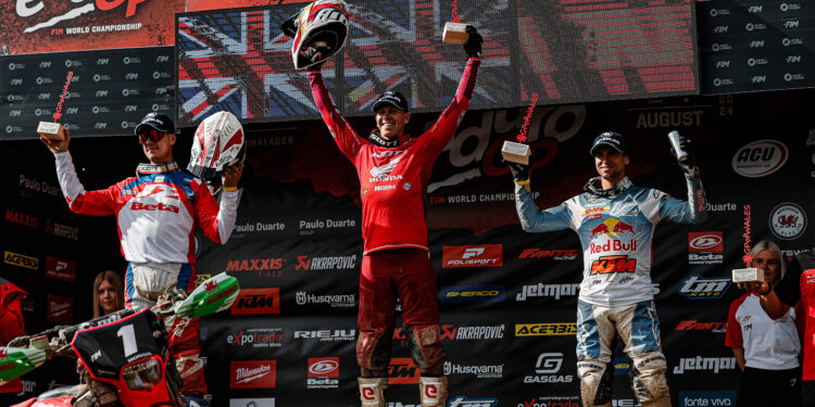 British Triumph: Holcombe and Freeman Shine at EnduroGP Wales!