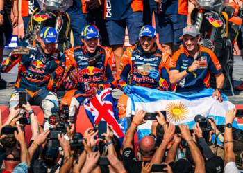 Historic Victory for KTM: Daniel Sanders and Edgar Canet Shine at the 2025 Dakar Rally!
