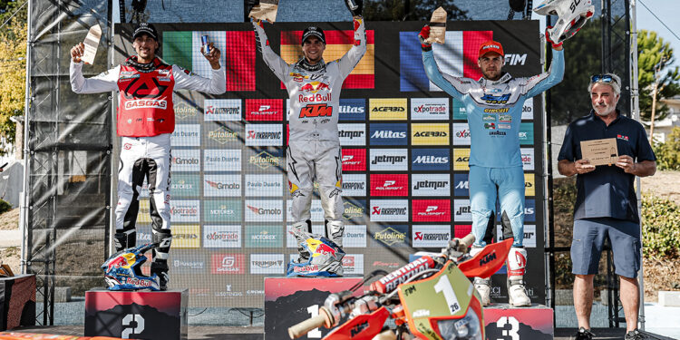 2025 EnduroGP of Portugal: Garcia Dominates Day 1, Verona Strikes on Day 2 as Fire Halts Racing